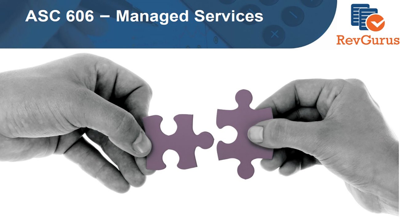 asc 606 - managed services